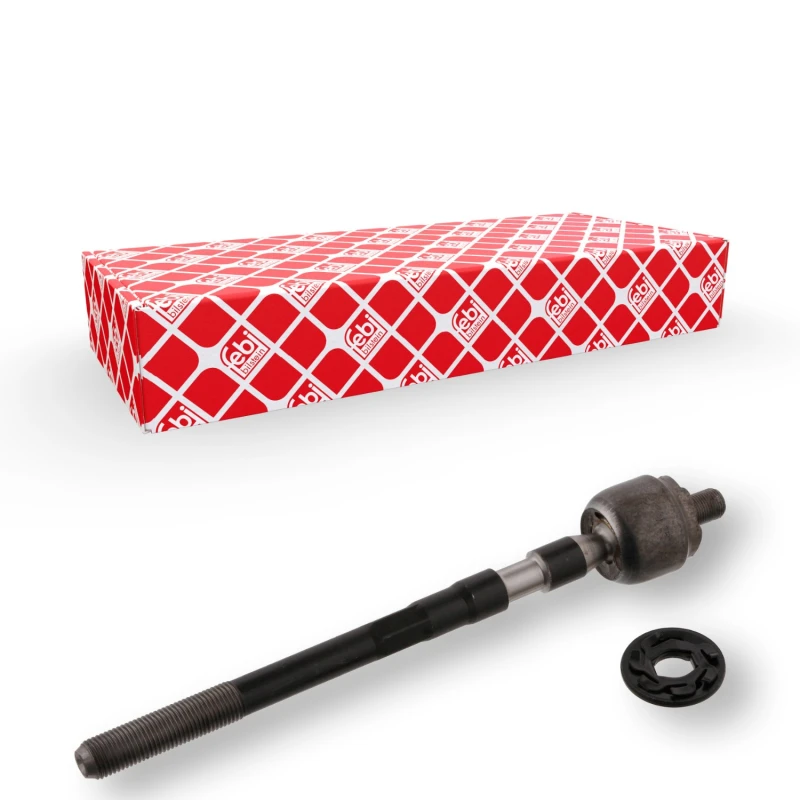 Image of FEBI BILSTEIN 34247 Inner Tie Rod OE Turbo NEW, Front Axle Right, with spacer disc Inner Tie Rod (51)