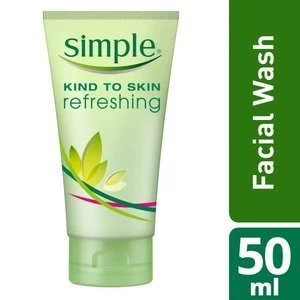 Image of Simple Kind To Skin Refreshing Facial Wash Gel 50ml