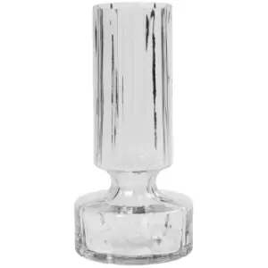 image of Broste Copenhagen Hyacinth Glass Vase - Medium - Clear