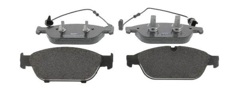 Image of FERODO FDB4397 Brake pad set incl. wear warning contact, without accessories, with piston clip Brake Pad Set,disc brake (402)