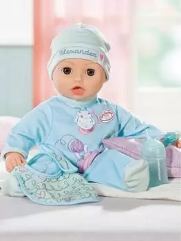 image of Baby Annabell Interactive Alexander 43Cm