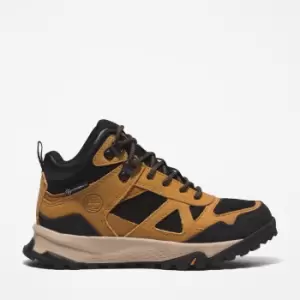 Image of Timberland Lincoln Peak Waterproof Hiking Boot For Youth In Yellow Yellow Kids, Size 13