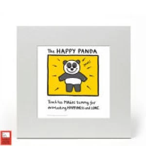 Image of Edward Monkton Fine Art Print - Happy Panda