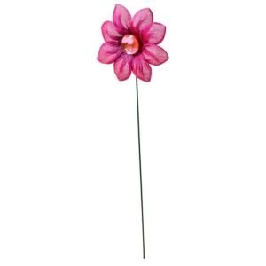 Image of Exhart Mesh Flower Decorative Stake