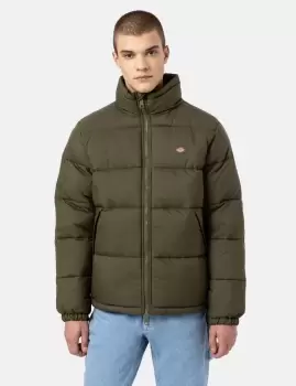 Image of Dickies Waldenburg Puffer Jacket - Military Green