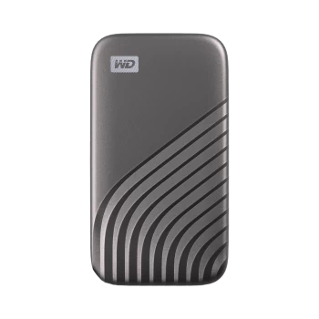 image of WD 4TB My Passport , Gray - WDBAGF0040BGY-WESN