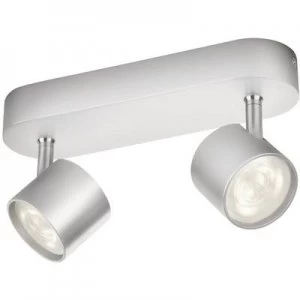 image of Philips MyLiving 56242/48/16 LED ceiling spotlight Warm white Silver