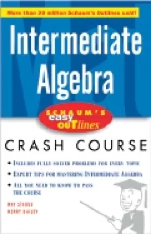 Image of schaums easy outlines intermediate algebra