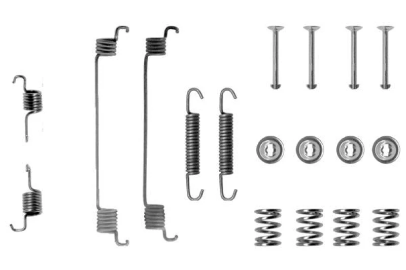 Image of Brake shoe fitting kit Bosch 1 987 475 162