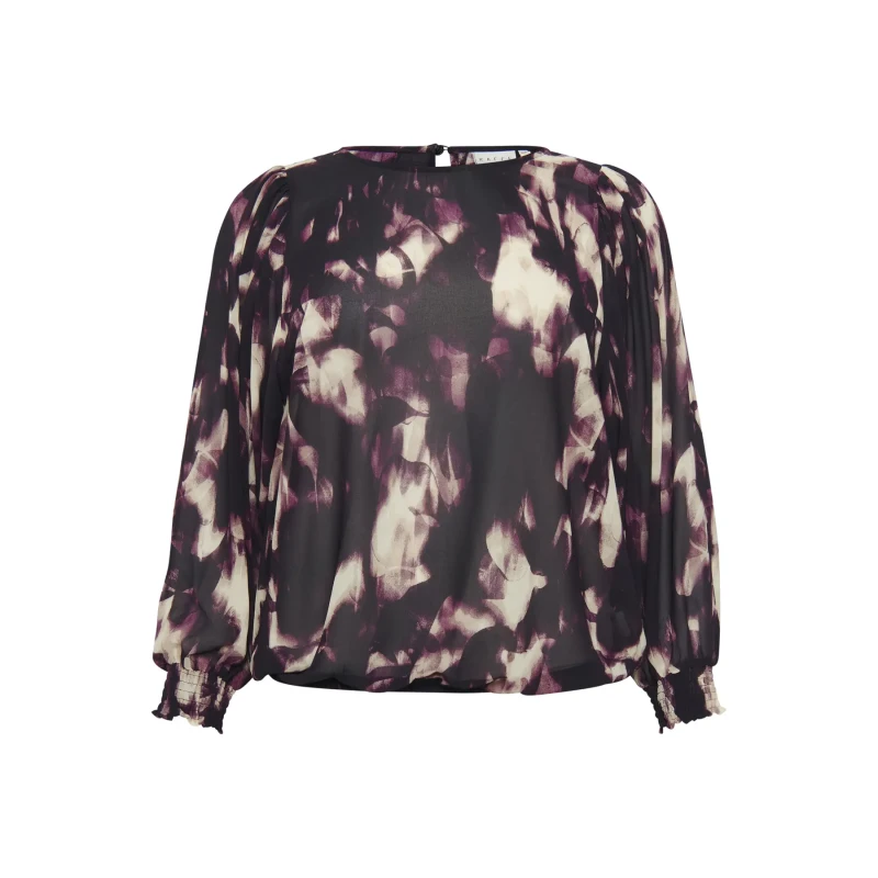 Image of KAFFE Curve Womens blouse KAFFE Curve Nour Violet Female 50