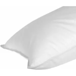 Image of HOMESCAPES Kids Super Microfibre 40 x 60cm Toddler Pillow - White