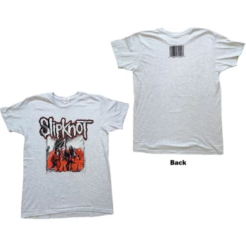 Image of Slipknot - Self Titled Unisex Large T-Shirt - Grey