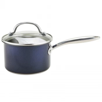 image of Prestige Optisteel 16cm Saucepan with Glass Lid