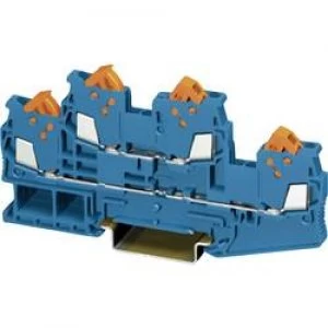 Two level terminal block QTTCB 15 BU Phoenix Contact Blue