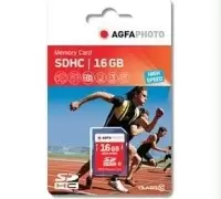 image of AgfaPhoto 16GB SDHC memory card Class 10 MLC