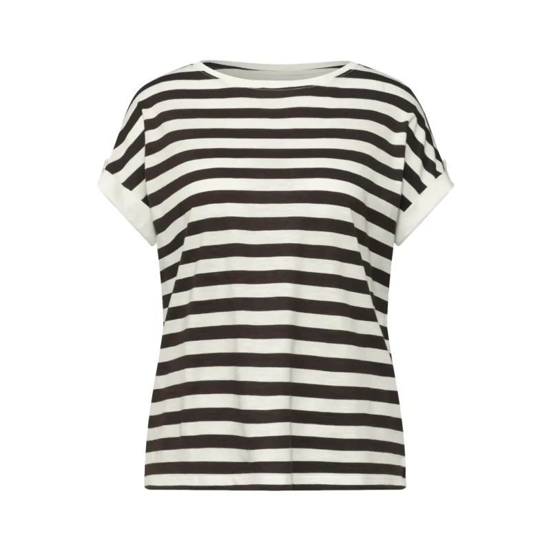 Image of Street One Womens T-Shirt Street One LTD QR YDS Marron Female 44