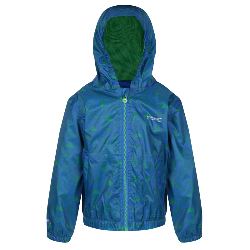 Image of Regatta Regatta Peppa Pig Muddy Puddle Waterproof Jacket - Blue C12-C18 Unisex