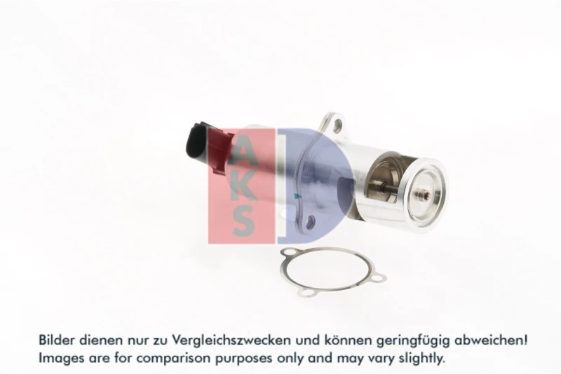 Image of AKS DASIS 185022N EGR valve Solenoid Valve, Electric, with gasket/seal EGR Valve (1145)
