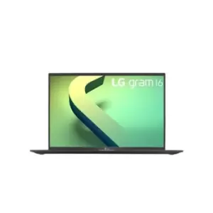 Image of LG Gram 16Z90Q-K.AA75A1 notebook i7-1260P 40.6cm (16") WQXGA Intel Core i7 16GB LPDDR5-SDRAM 512GB SSD WiFi 6E (802.11ax) Windows 11 Home Black
