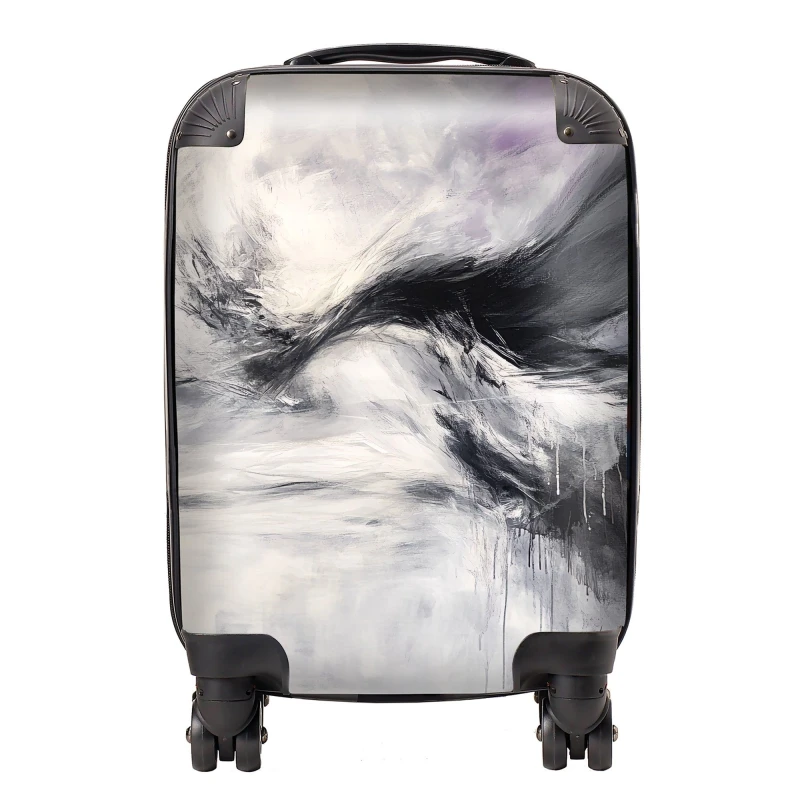 Image of Designer Luggage Isla Quinn: 00019 Suitcase in Grey Size: Small Grey Unisex Small