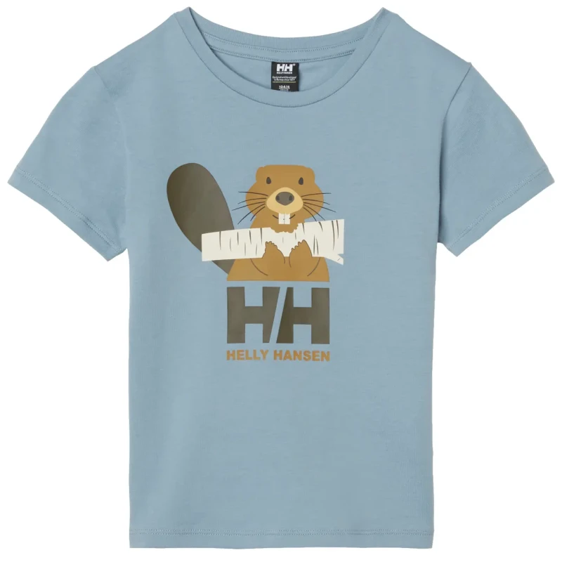 Image of Helly Hansen Kid's T-Shirt Helly Hansen Graphic Bleu Unisex 4 ans