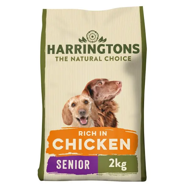 image of Harringtons Chicken and Rice Complete Dry Senior Dog Food 2kg