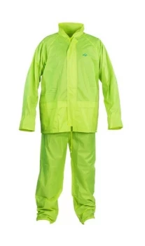 Image of S249805 Rain Suit with Concealed Hood Yellow XX Large - OX
