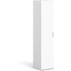 Image of Space Wardrobe with 1 Door in White