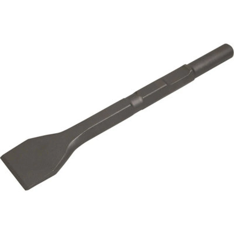 Image of Loops 50 x 300mm Wide Impact Chisel - Kango 900 - Demolition Breaker Steel Chisel Metallics