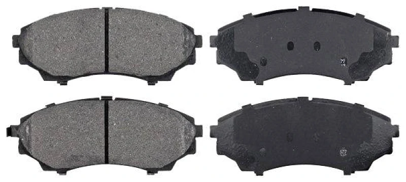 Image of A.B.S. 37540 Brake pad set with acoustic wear warning Brake Pad Set,disc brake (402)