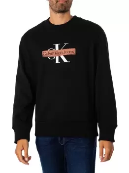 Image of Monologo Stencil Sweatshirt
