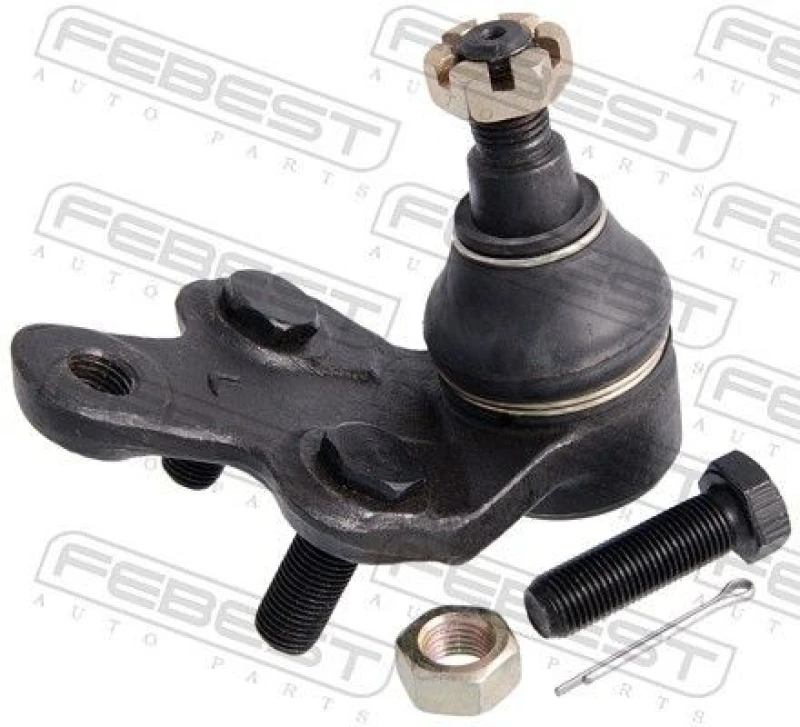 Image of FEBEST 0120-MCV30L Ball joint Front Axle Left Support-/Steering Link (2462)