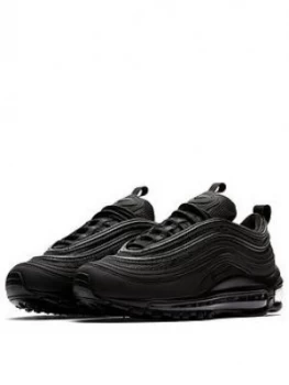 Image of Nike Air Max 97 OG Junior Trainers - Black, Size 3