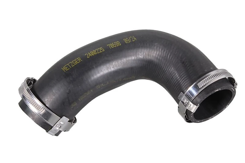 Image of METZGER 2400225 Turbocharger Hose COMPETENCE KIT with clamps Charger Intake Hose (3314)