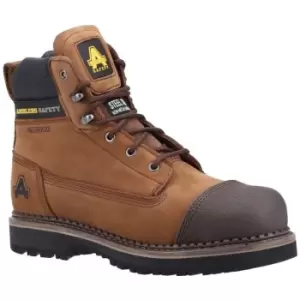 Image of Amblers Mens AS233 Leather Scuff Boot (11 UK) (Brown) - Brown