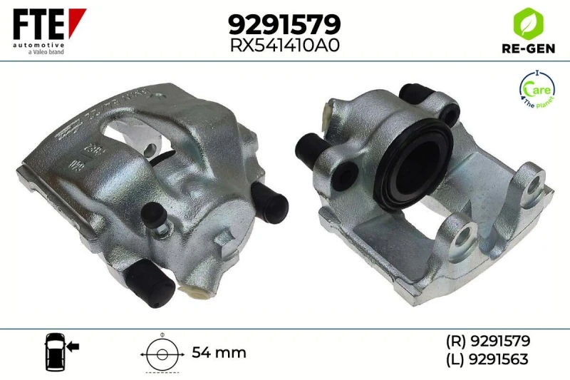 Image of Brake caliper FTE 9291579