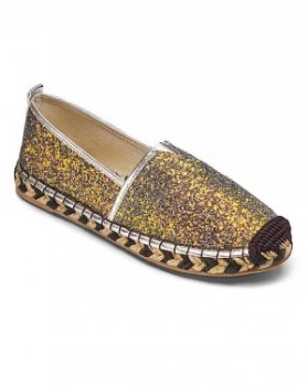 image of Glamorous Glitter Espadrille D Fit