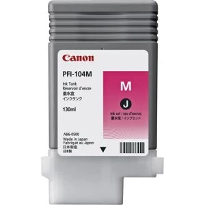 Image of Canon PFI104 Magenta Ink Cartridge