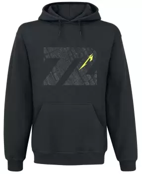 Image of Metallica Charred 72 (M72) Hooded sweater black