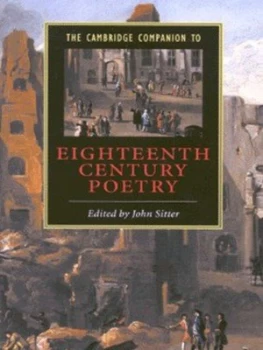 Image of The Cambridge Companion to Eighteenth-Century Poetry by John Sitter Paperback