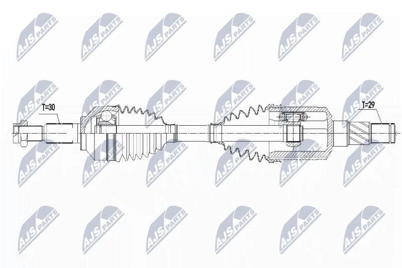 Image of NTY Drive shaft NTY NPW-CH-114