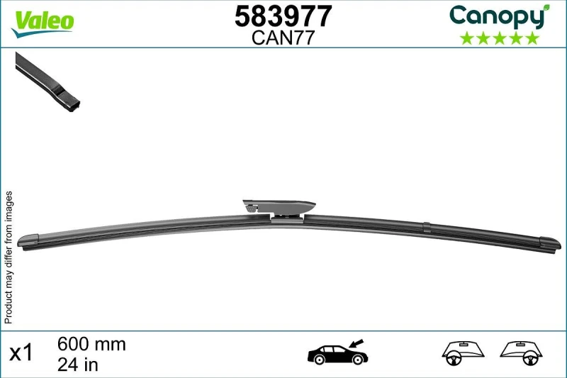 Image of Wiper blade VALEO 583977