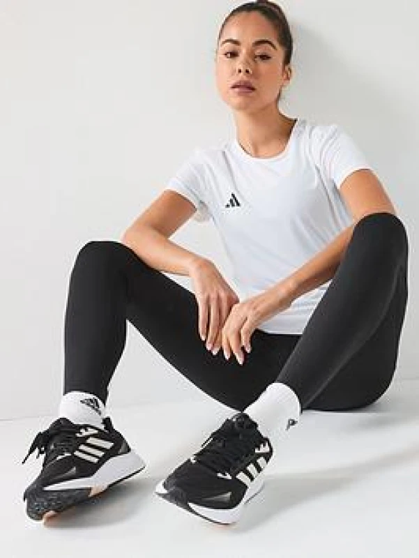 Image of adidas Adizero Running T-Shirt Womens - White White L