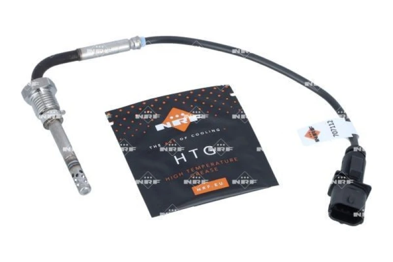 Image of NRF 707112 Sensors EASY FIT with synthetic grease Sensor,exhaust gas temperature (3938)