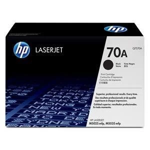 Image of HP 70A Black Laser Toner Ink Cartridge