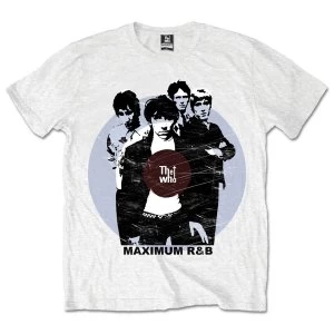 Image of The Who - Maximum R&amp;B Unisex Large T-Shirt - White