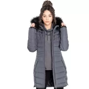 image of Dare 2b Womens Striking Waterproof Padded Insulated Coat UK 16- Bust 42', (107cm)