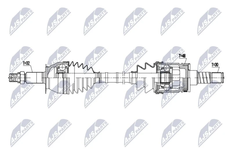 Image of NTY Drive shaft NTY NPW-NS-175