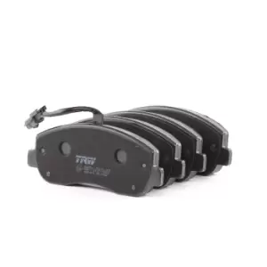 Image of TRW Brake pad set GDB1910 Brake pads,Brake pad set, disc brake OPEL,RENAULT,NISSAN,Movano B Kastenwagen (X62),Movano B Bus (X62)