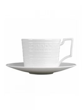 Image of Wedgwood Intaglio tea saucer